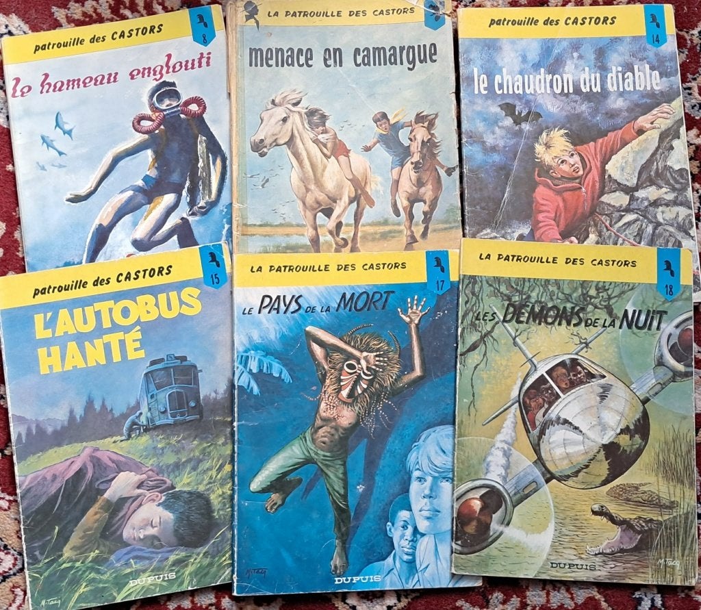 La patrouille des castors - 12 BDs brochées, Livres, BD, Plusieurs BD, Enlèvement ou Envoi, Utilisé, Dupuis
