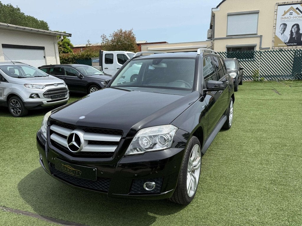 Mercedes-Benz GLK-Klasse 220 CDI °LEDER°A/C°GPS°TREKHAAK, Euro 5, Gebruikt, Zwart, Leder