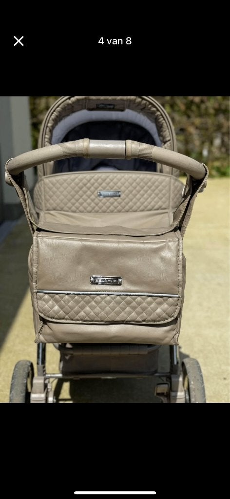Belle poussette Bébécar, Enfants & Bébés, Poussettes & Combinaisons, Comme neuf, Poussette, Autres marques, Pneus, Avec siège auto