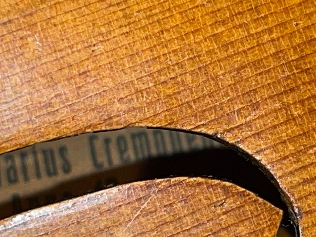 Viool Antonius Stradivarius van de 20e eeuw., Gebruikt, Viool, Ophalen of Verzenden, 4/4-viool