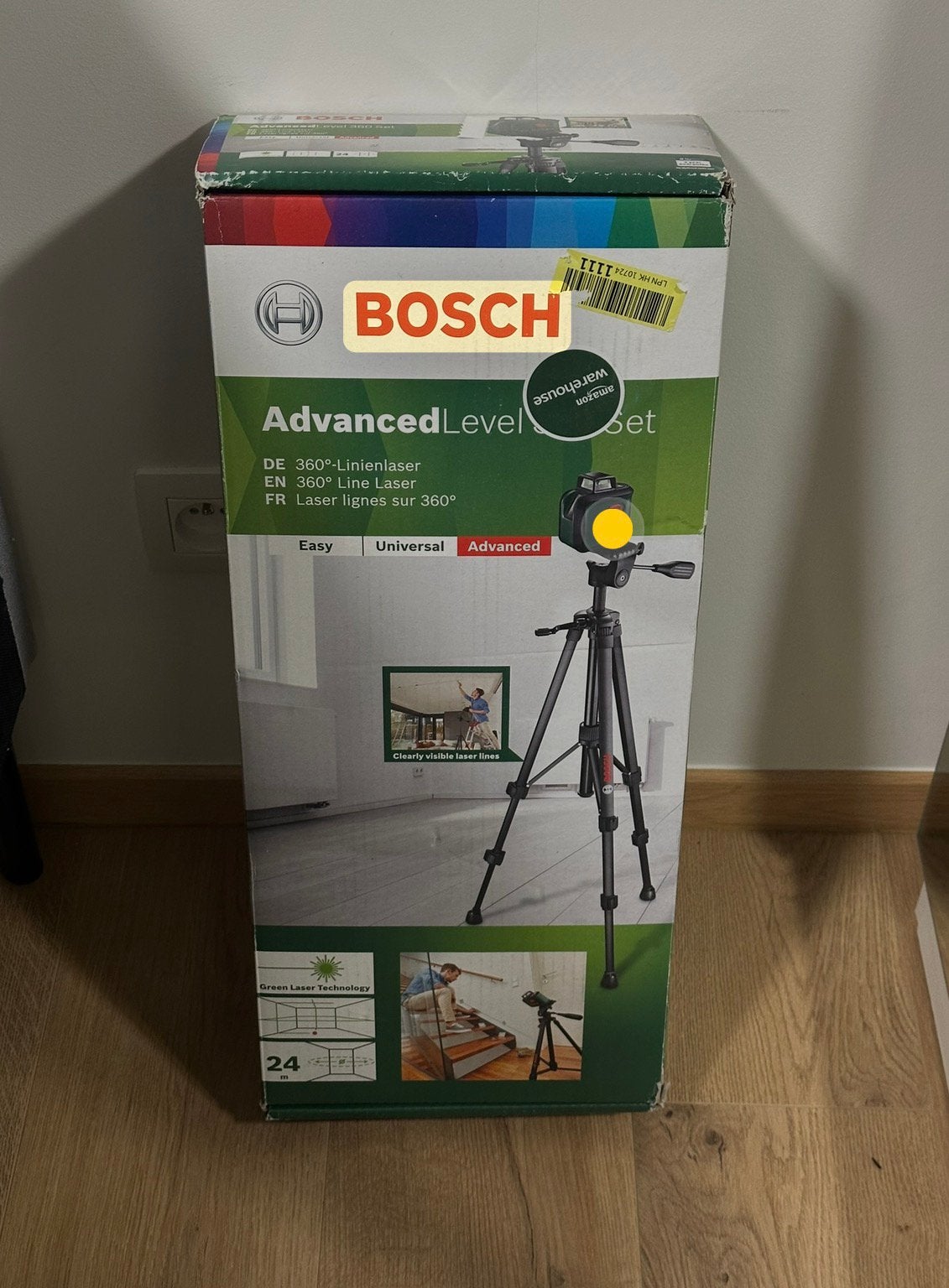 Bosch AdvancedLevel 360 Set + Trépied TT150 – Neuf, Enlèvement, Comme neuf