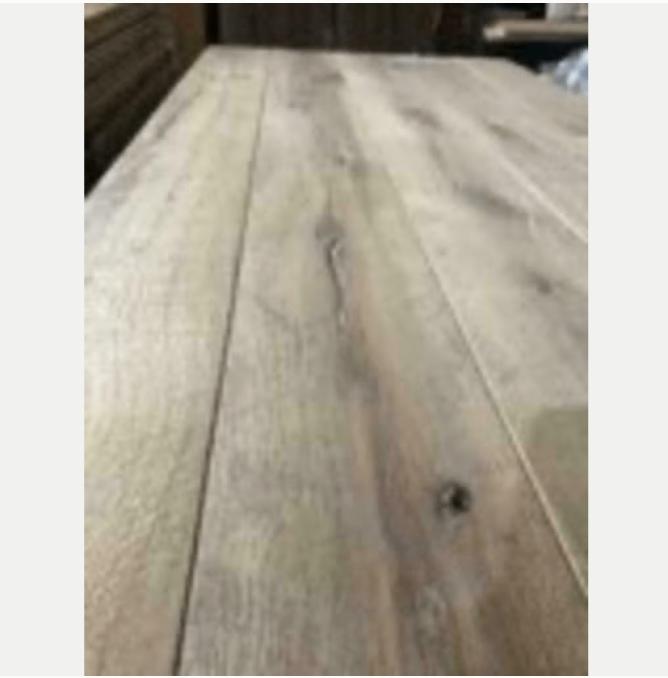 ANTIEK VEROUDERDE EIKEN VLOER WHITE KANT & KLAAR!, Ophalen, Hout