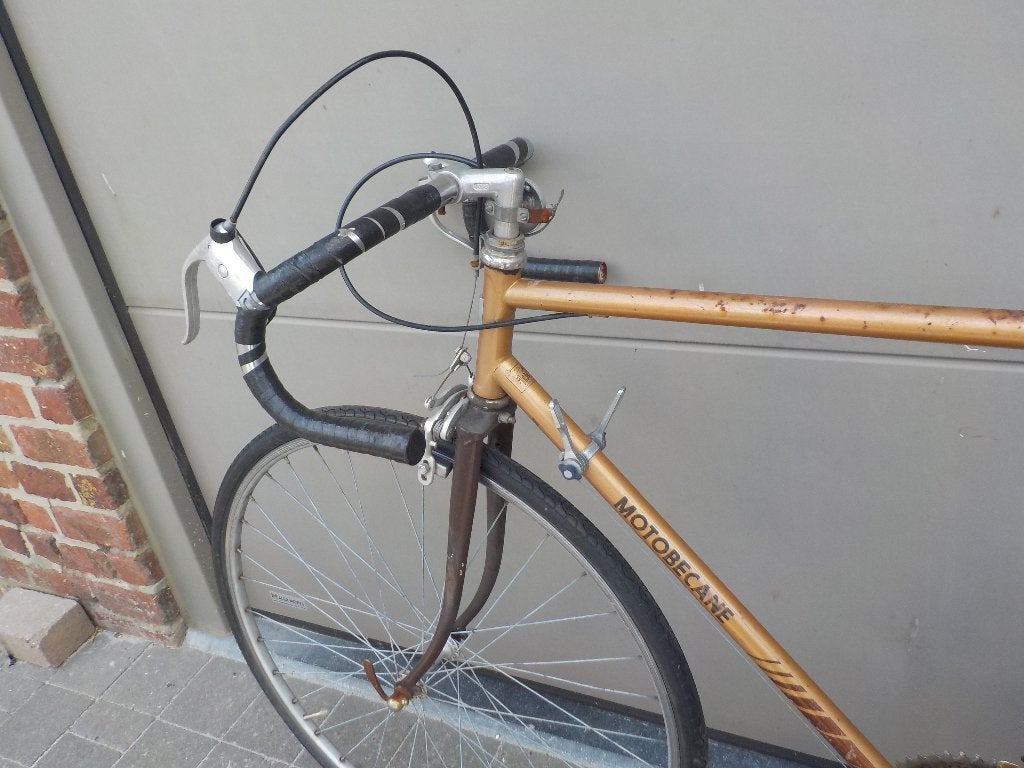 Retro koersfiets na te kijken., Fietsen en Brommers, Ophalen