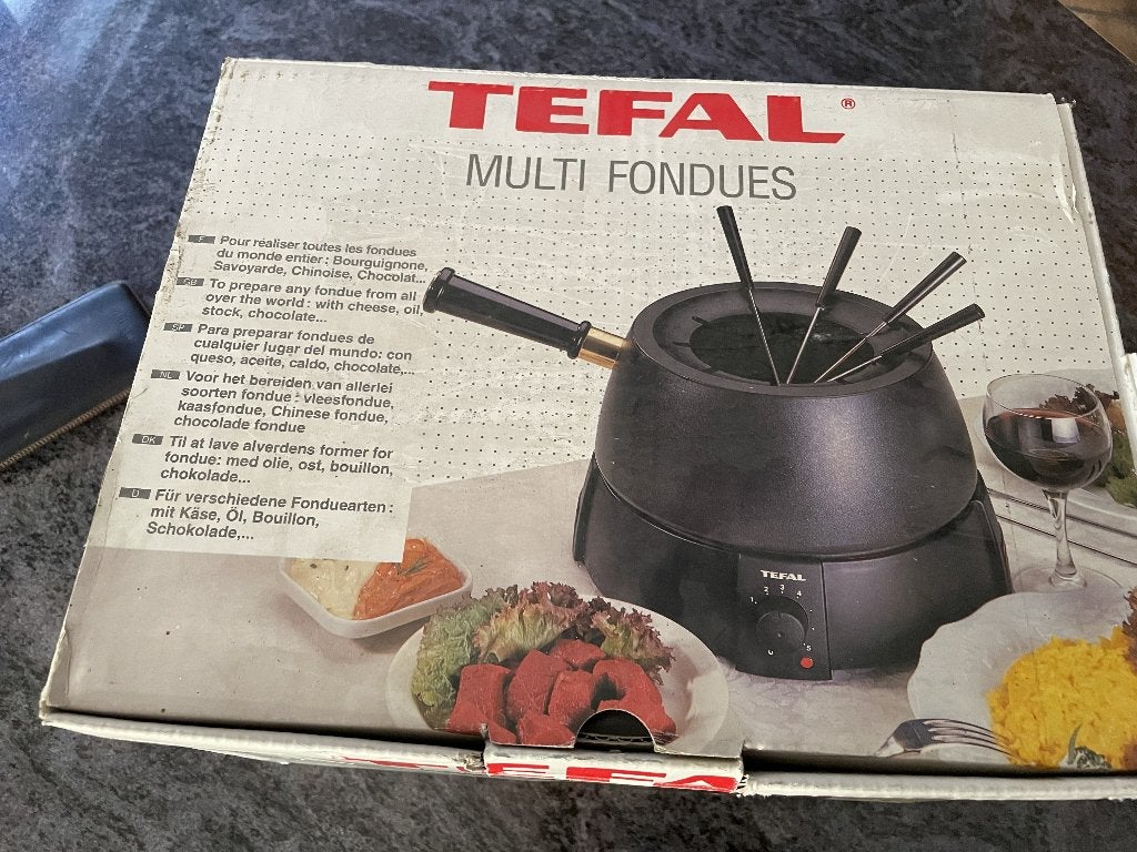 Tefal Multi fondues, Ophalen, Gebruikt, Elektrisch, Fondueset