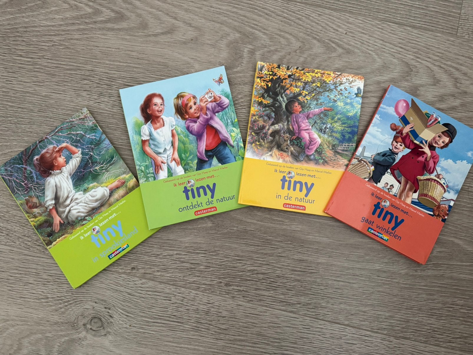 4 boekjes Ik leer lezen - Tiny, Boeken, Ophalen, Zo goed als nieuw