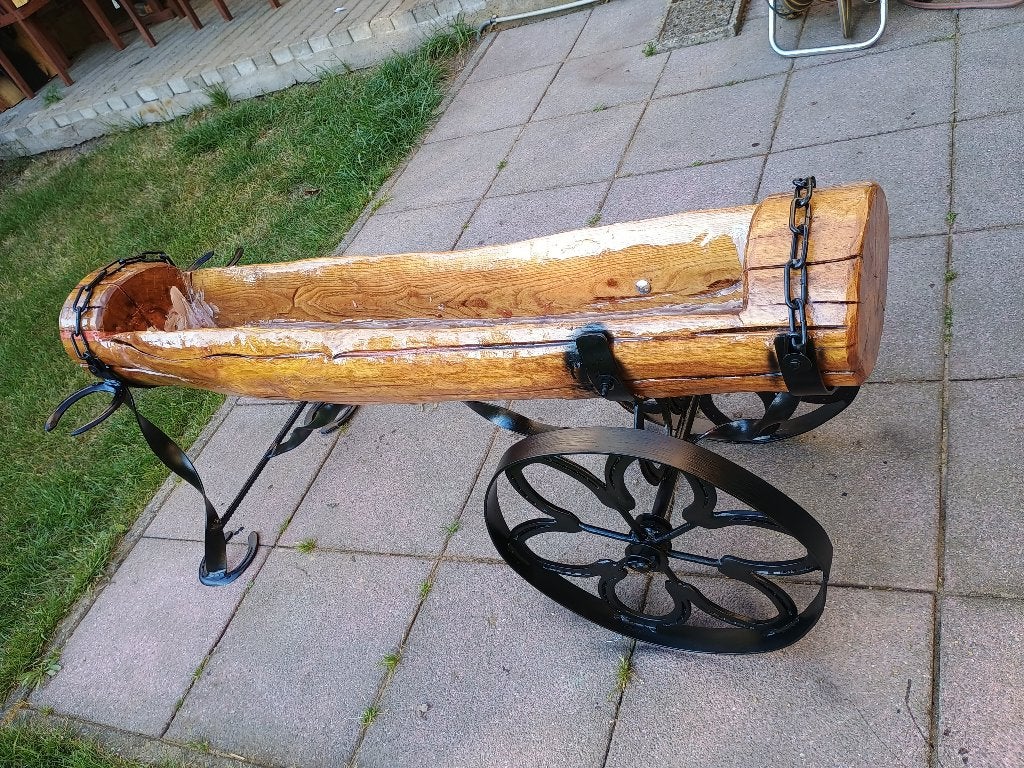 bloembak, Ophalen, 100 cm of meer, Zo goed als nieuw, Balkon