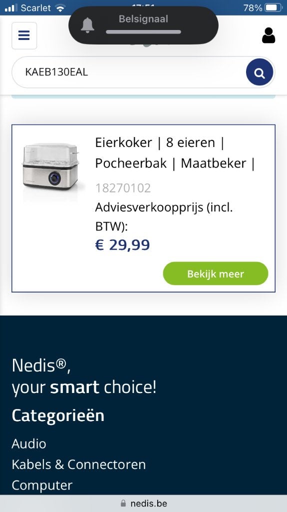 Eierkoker, Electroménager, Chaudières à œufs, Enlèvement, Comme neuf