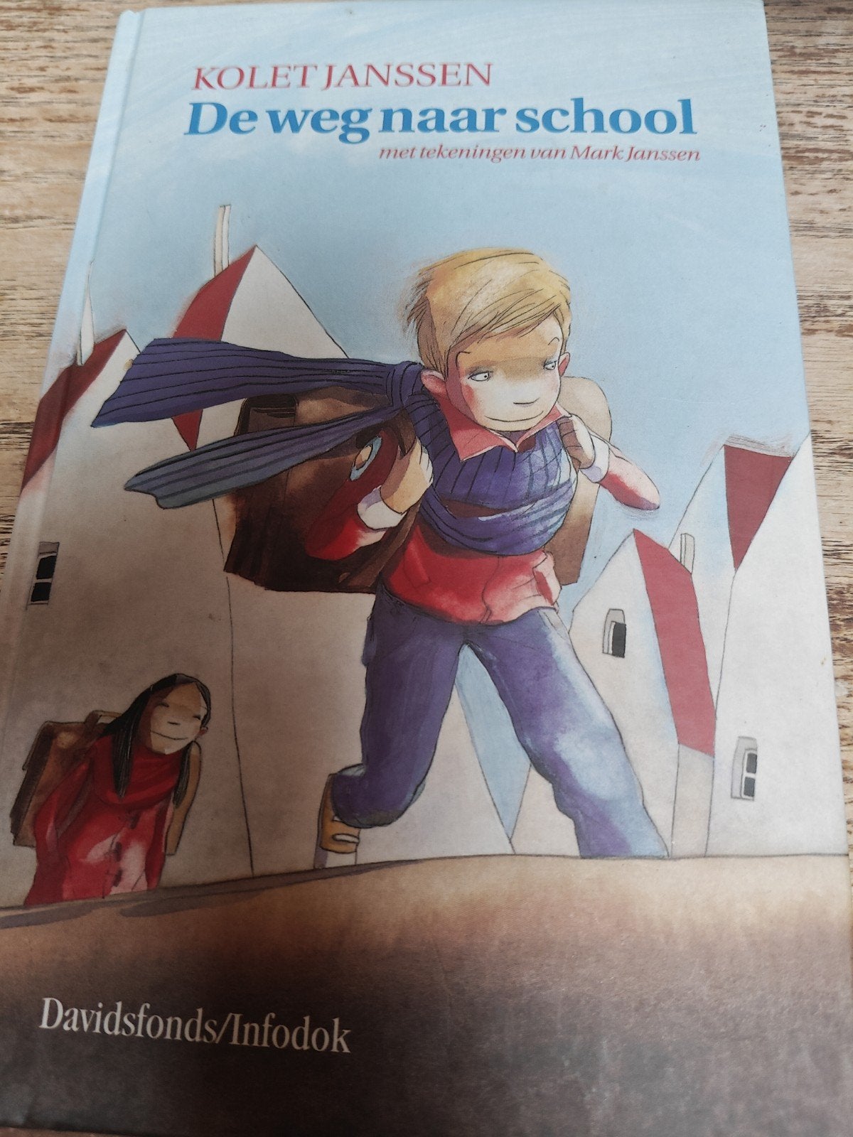 Kolet Janssen - De weg naar school, Boeken, Fictie algemeen, Kolet Janssen, Ophalen, Gelezen