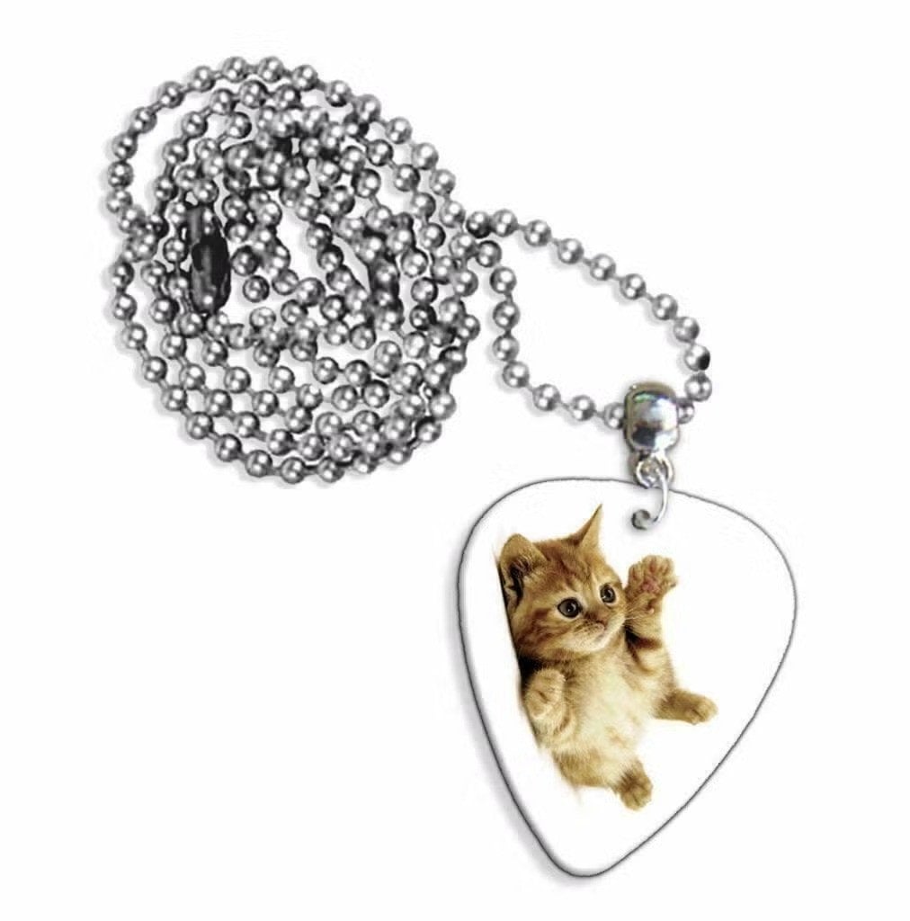 Plectrum ketting of sleutelhanger van een kitten lieve kat, Verzamelen, Ophalen of Verzenden, Nieuw