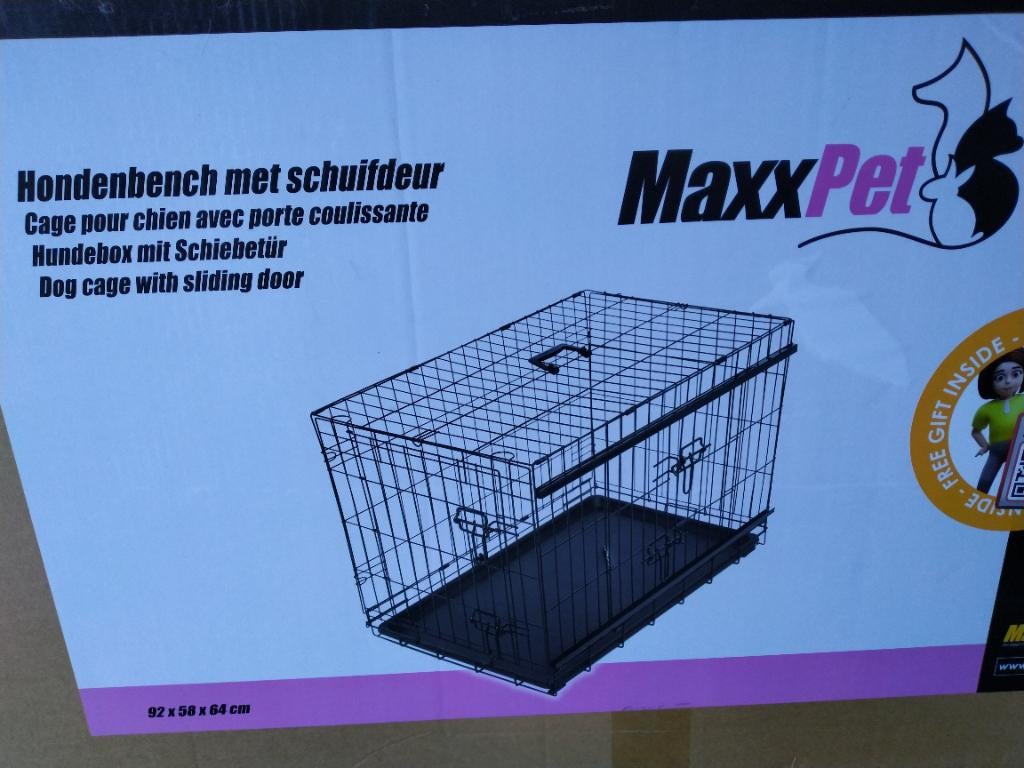 Hondenbench, Ophalen, Zo goed als nieuw