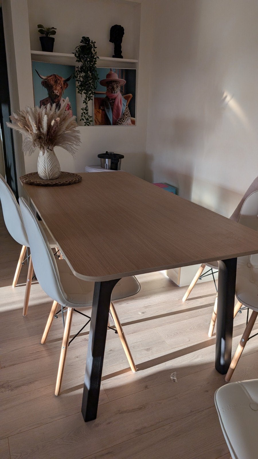 Table a manger 160x80 cm, Maison & Meubles, Enlèvement