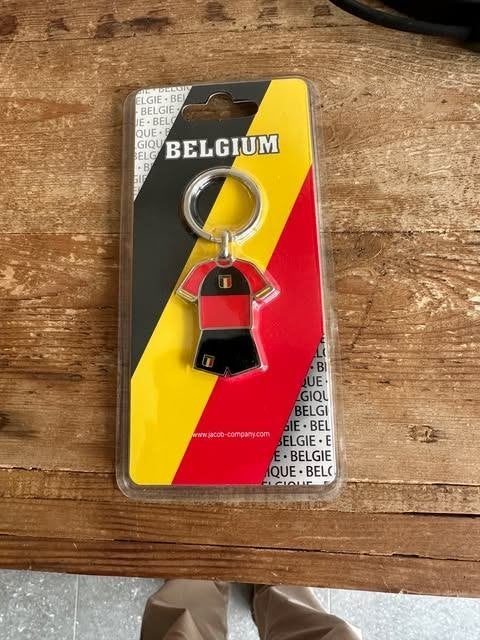 Porte-clés Belgium Jacob Company sous blister, Collections, Porte-clés, Neuf, Enlèvement ou Envoi, Jacopcompany, Info@jcav.cs