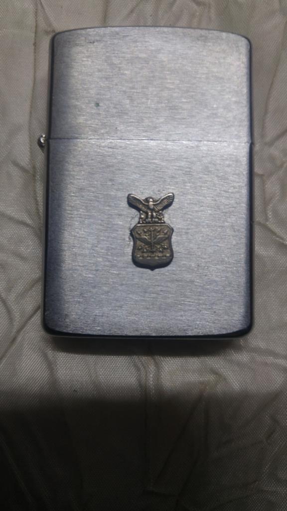 Aansteker briquet Zippo Navy Militaire Chrome brushe C IV 27, Enlèvement ou Envoi, Briquet
