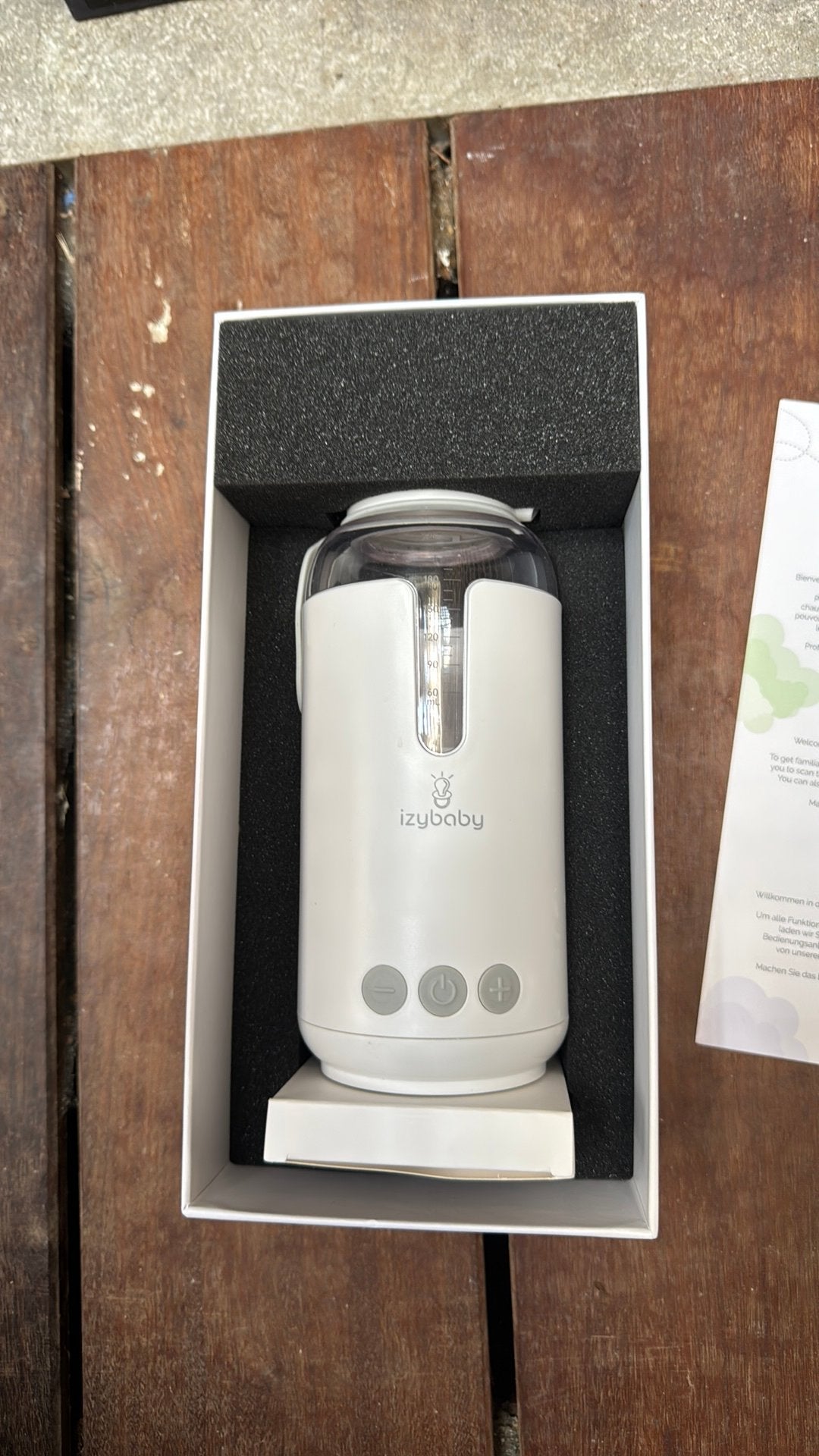 Chauffe biberon / eau sur batterie, Enlèvement, Comme neuf