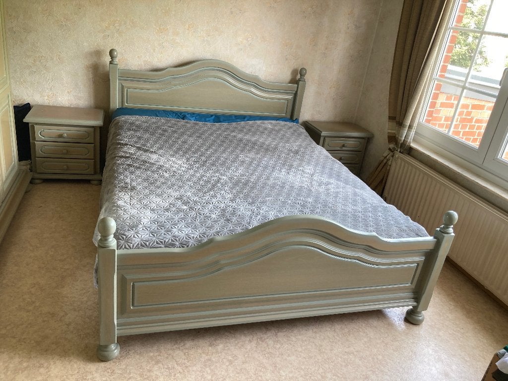 Chambre, Maison & Meubles, Enlèvement, Utilisé, Deux personnes, Ancien