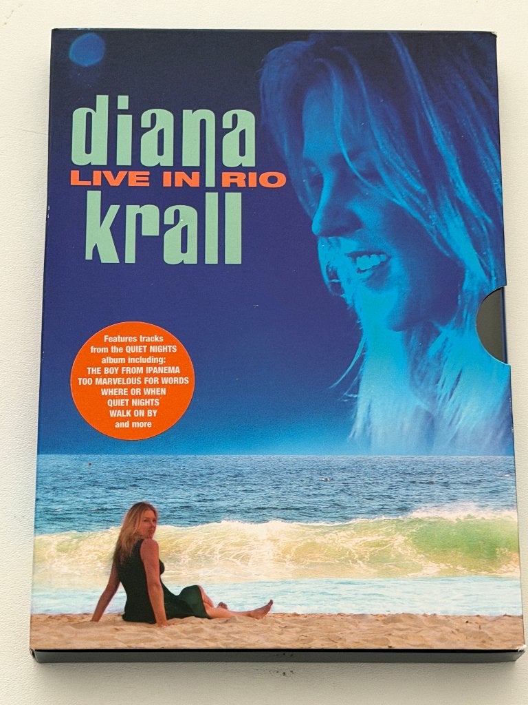 Diana Krall – Live In Rio (DVD), Tous les âges, Enlèvement ou Envoi, Utilisé, Concert