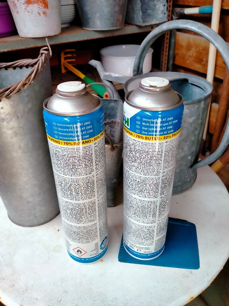 gasbussen, Ophalen, Zo goed als nieuw
