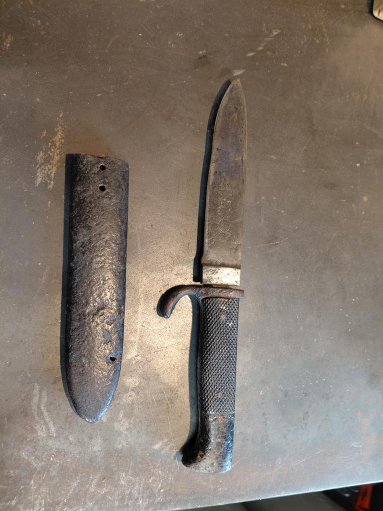 RZM 7/66 Eickhorn Solingen HJ mes., Collections, Objets militaires | Général, Enlèvement ou Envoi