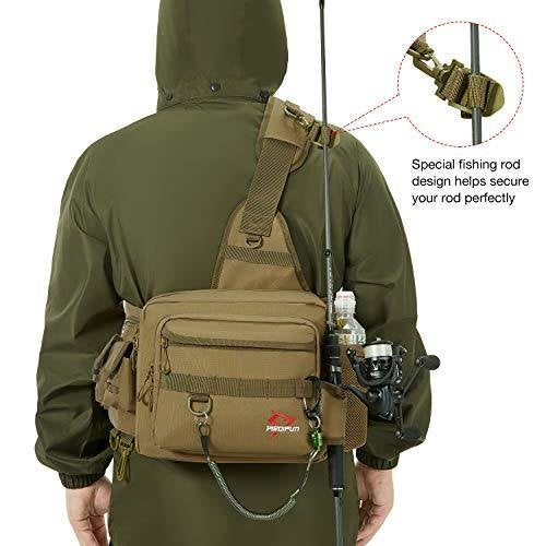 Piscifun Sling Fishing Tackle Bag NEUF, Enlèvement, Neuf