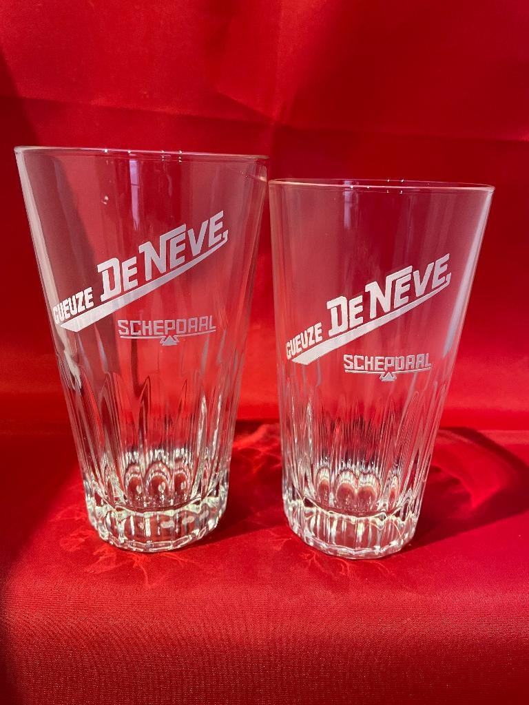 verres à bière De Neve Schepdaal, Enlèvement ou Envoi, Utilisé, Verre à bière