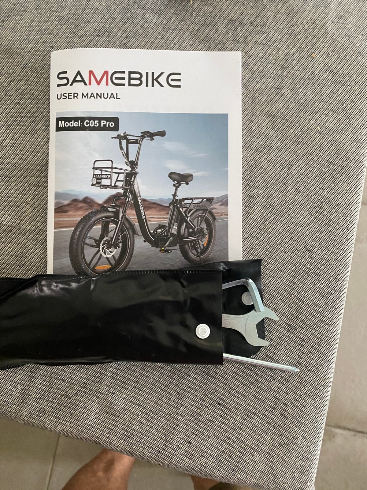 Plooibarefatbike blauw zwart samebike Co5 Pro, Vélos & Vélomoteurs, Enlèvement, Utilisé