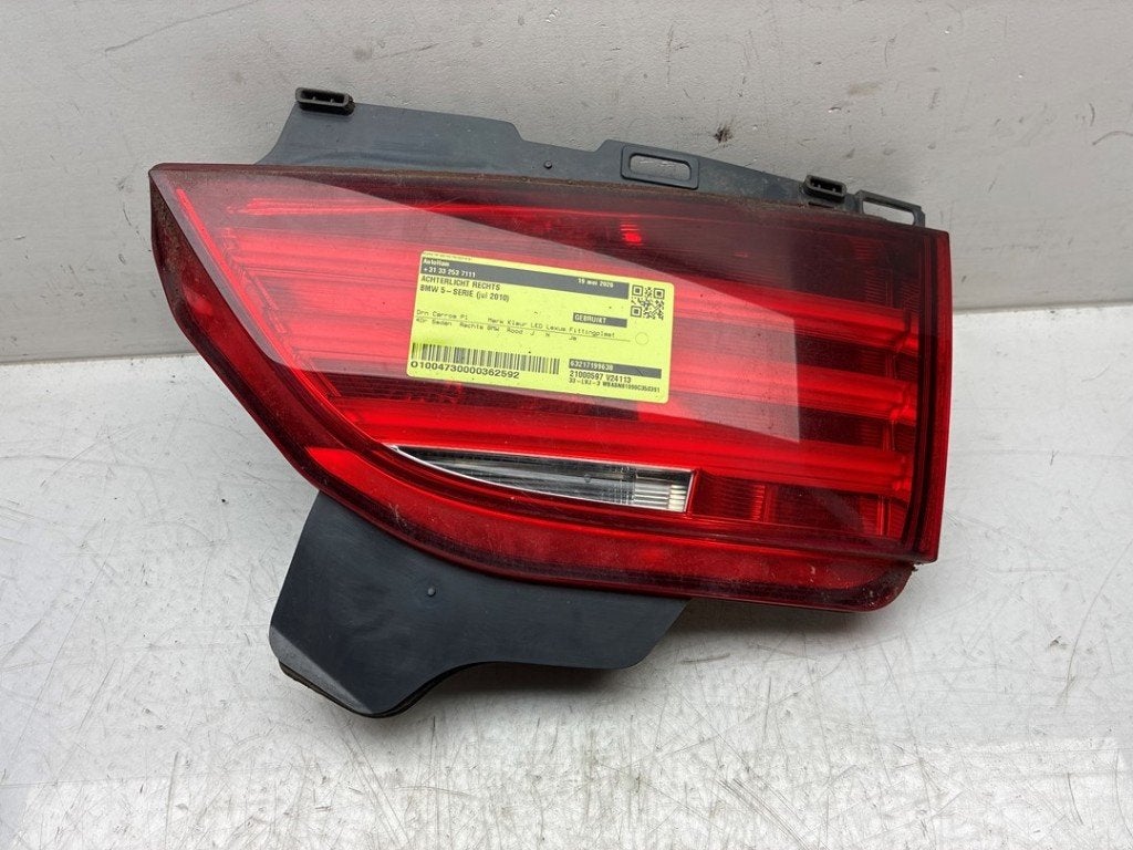 ACHTERLICHT RECHTS BMW 5 serie Gran Turismo (F07), Auto-onderdelen, Gebruikt, BMW, Petuelring 130
80809  München, DE, Bayerische Motoren Werke AG