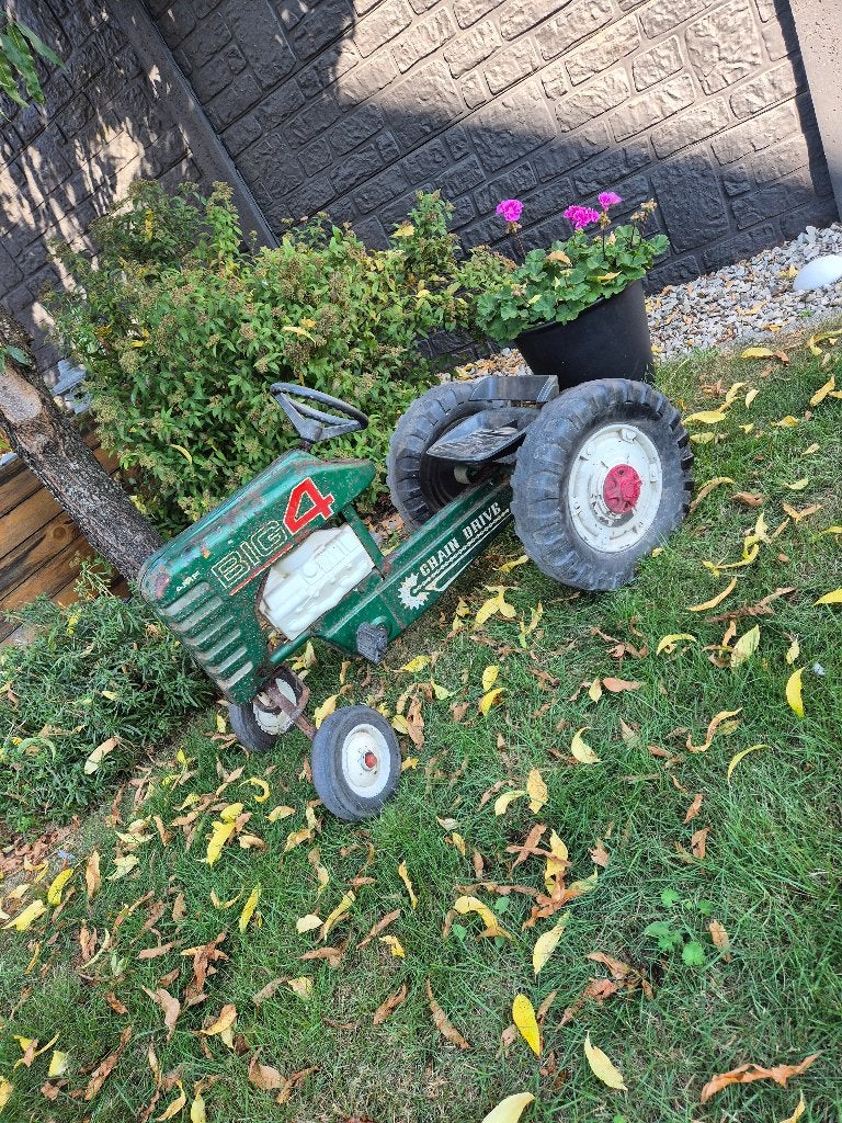 Tracteur à pédales ancien amf trapauto, Antiek en Kunst, Ophalen