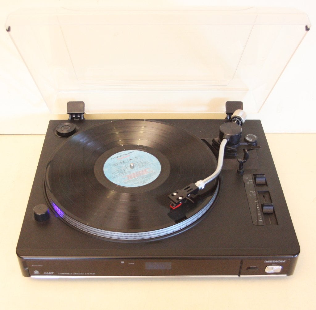 Medion MD83821 Platenspeler / Pitch Control / USB/MP3/SD/MMC, Audio, Tv en Foto, Platenspelers, Ophalen of Verzenden, Zo goed als nieuw