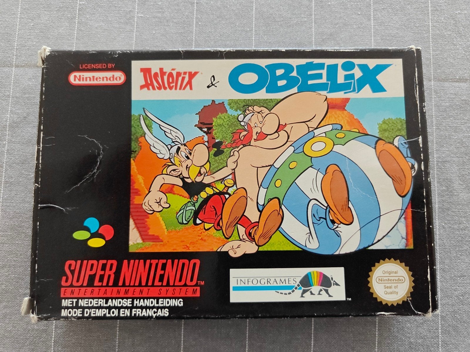 Asterix en Obelix, Games en Spelcomputers, Games | Nintendo Super NES, Ophalen of Verzenden, Zo goed als nieuw