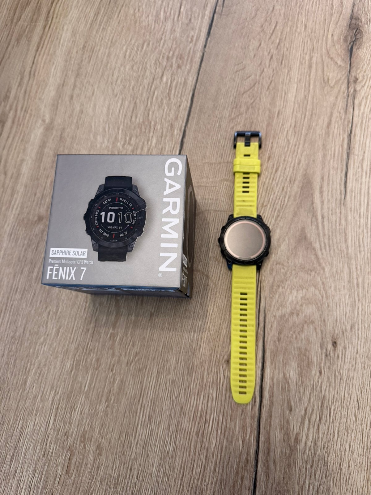 Fenix 7 saphire solar, Ophalen, Gebruikt