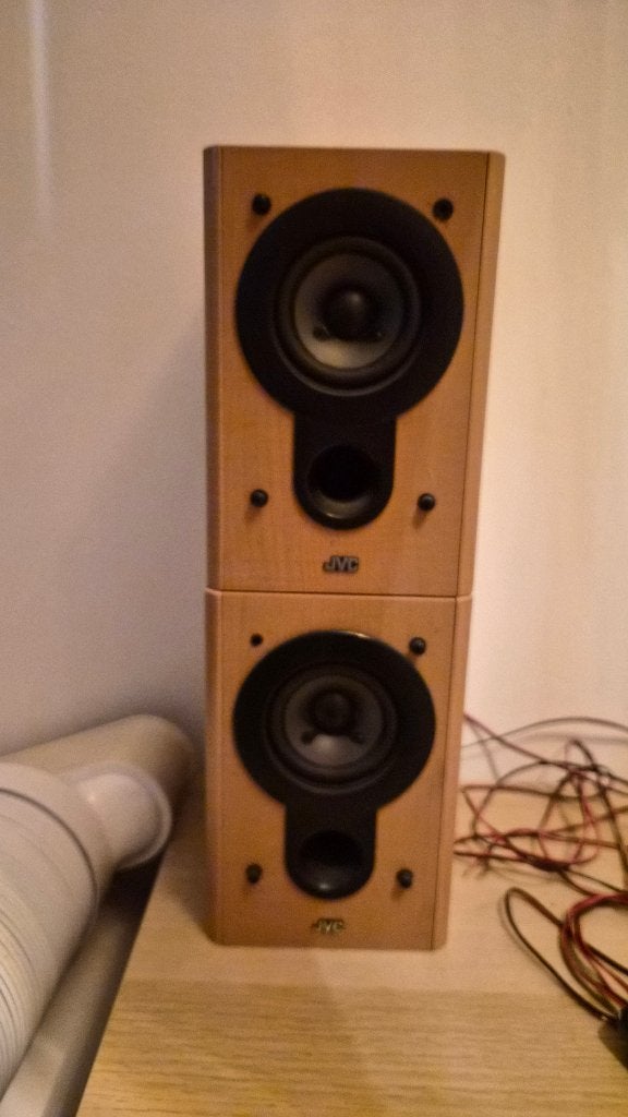 Speakers, Audio, Tv en Foto, Ophalen, Gebruikt, Stereo speakers, JVC