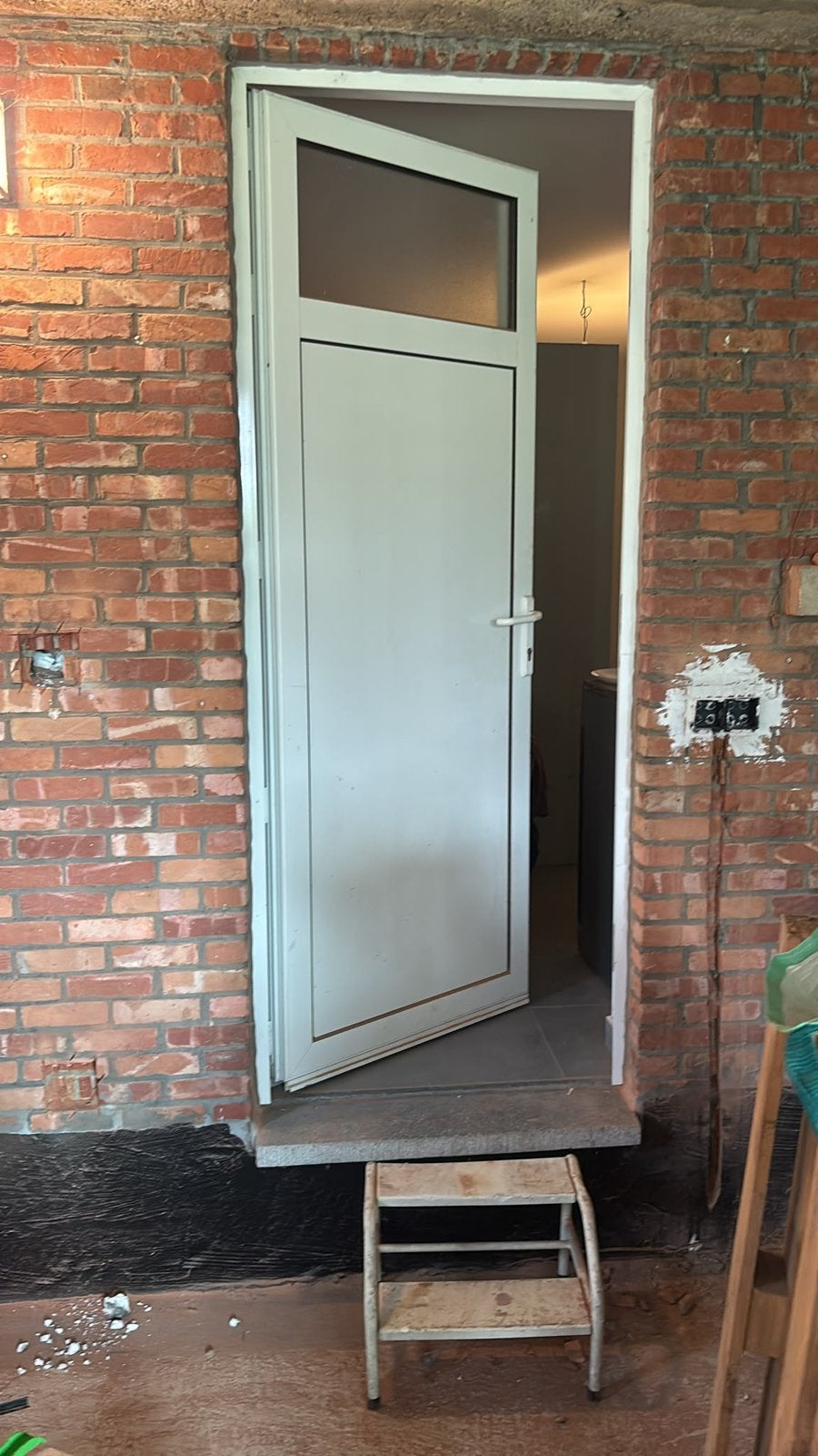 Aluminium buitendeur, Enlèvement, Comme neuf, Porte extérieure