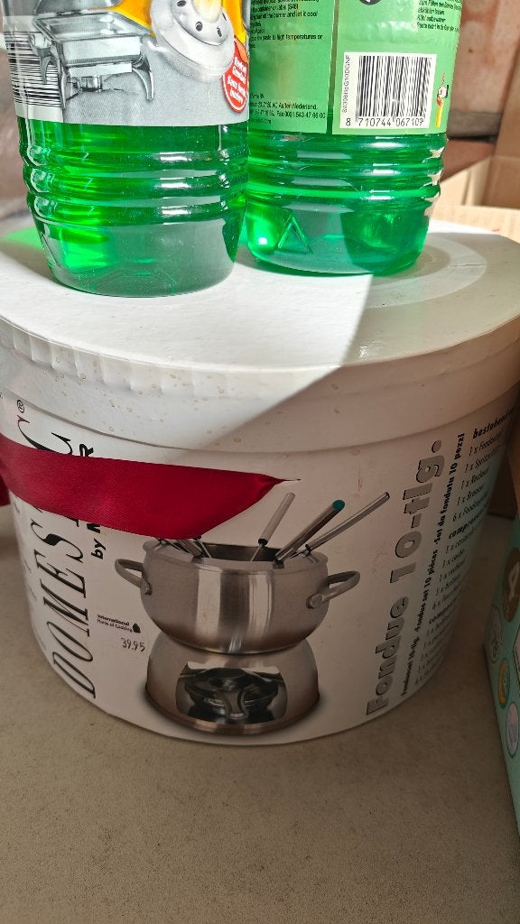 Fondue (incl. 2x brandgel), Electroménager, Enlèvement, Utilisé