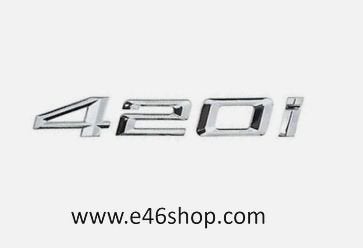 EMBLEEM BMW 4 SERIE 420i oe 51149463146 nieuw, -, -, Nieuw, Ophalen of Verzenden