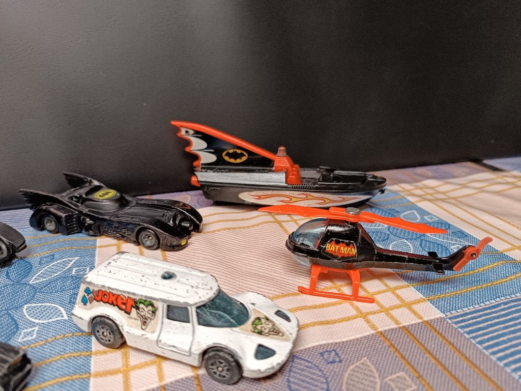 Batman - Corgi - Ertl - Husky - Hot Wheels - Hotwheels, Verzamelen, Ophalen of Verzenden, Gebruikt, Film, Overige typen