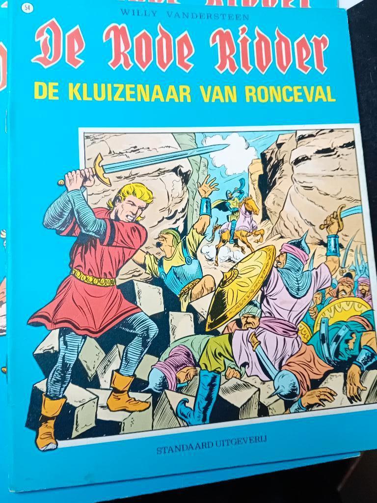 Lot van 25 strps Rode Ridder,  nrs van 29 tem 54, 32 tekort., Enlèvement, Utilisé