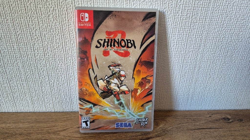 Shinobi art of vengeance nintendo switch, Ophalen of Verzenden, Zo goed als nieuw