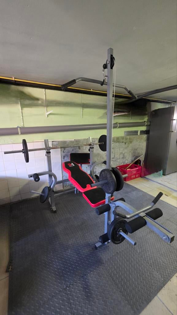 Halter + Squatrek, Sport en Fitness, Ophalen, Gebruikt, Benen