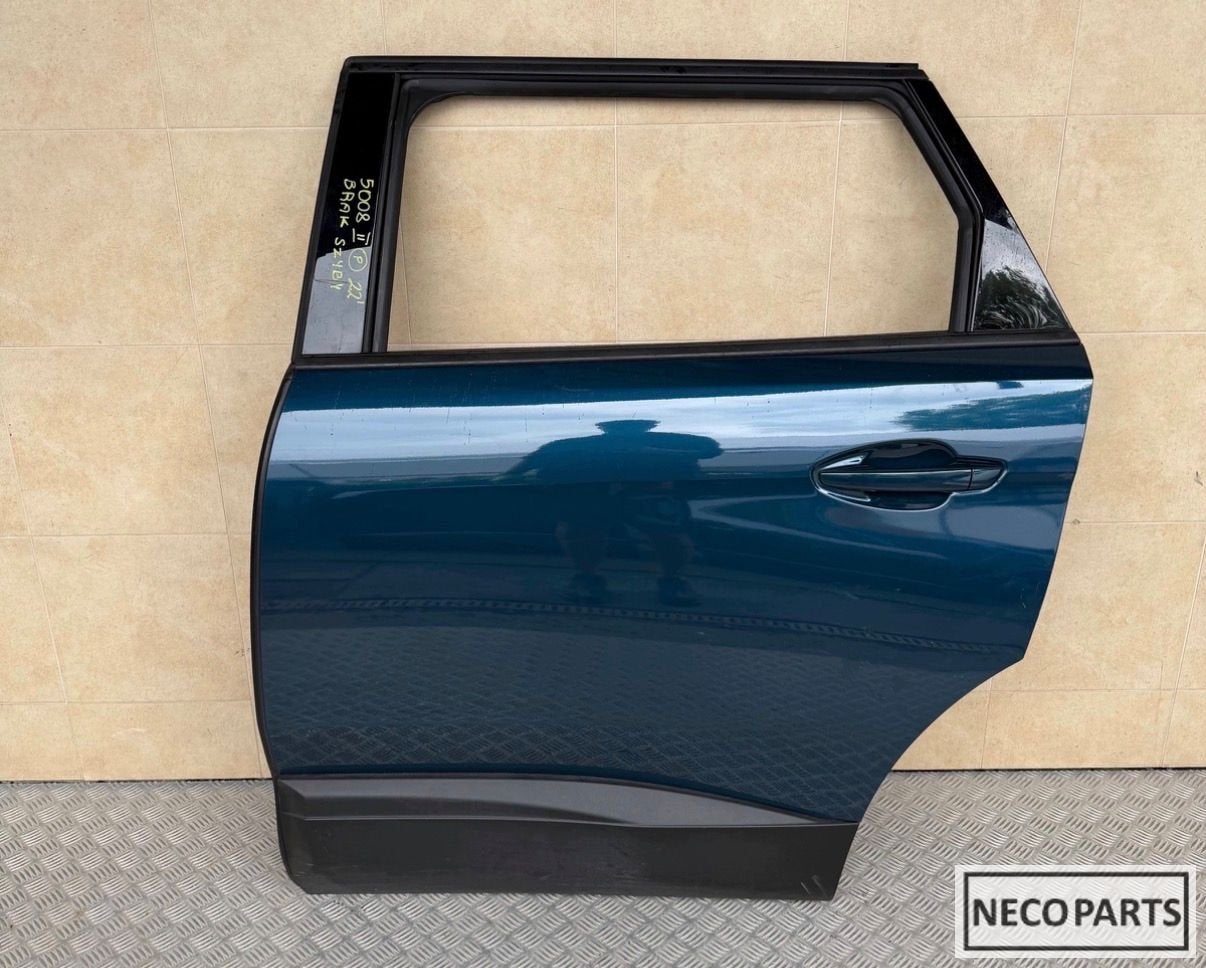 PEUGEOT 5008 II FACELIFT PORTIER DEUR ACHTER LINKS ORIGINEEL, Gebruikt, -, Ophalen of Verzenden, Achter