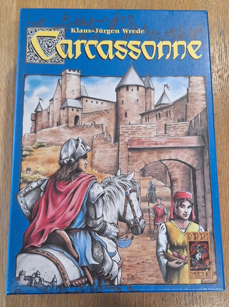 Gezelschapsspel Carcassonne, Vijf spelers of meer, Ophalen, Zo goed als nieuw, 999 Games
