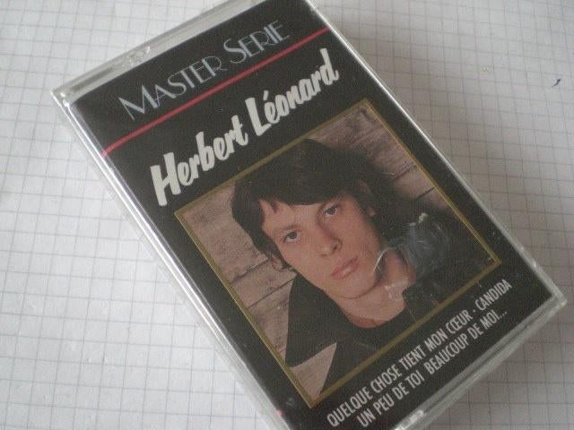 K7AUDIO: Herbert Léonard. Master Série, Cd's en Dvd's, Cassettebandjes, Verzenden, Overige genres, 1 bandje, Origineel