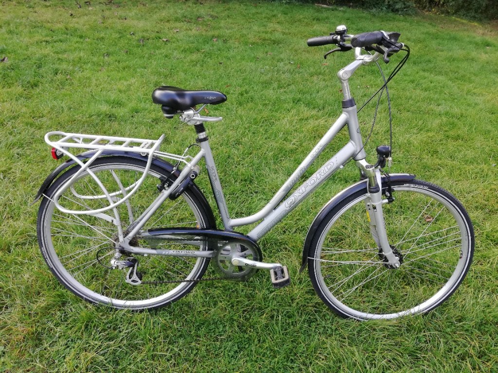 Oxford damesfiets in uitstekende staat, Velgrem, Versnellingen, Zo goed als nieuw, 50 tot 53 cm