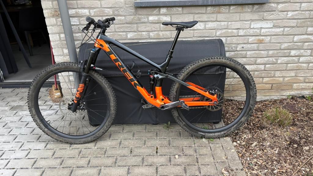 VTT fuel EX full carbone, Vélos & Vélomoteurs, Enlèvement ou Envoi, Frein à disque, Trek, Utilisé