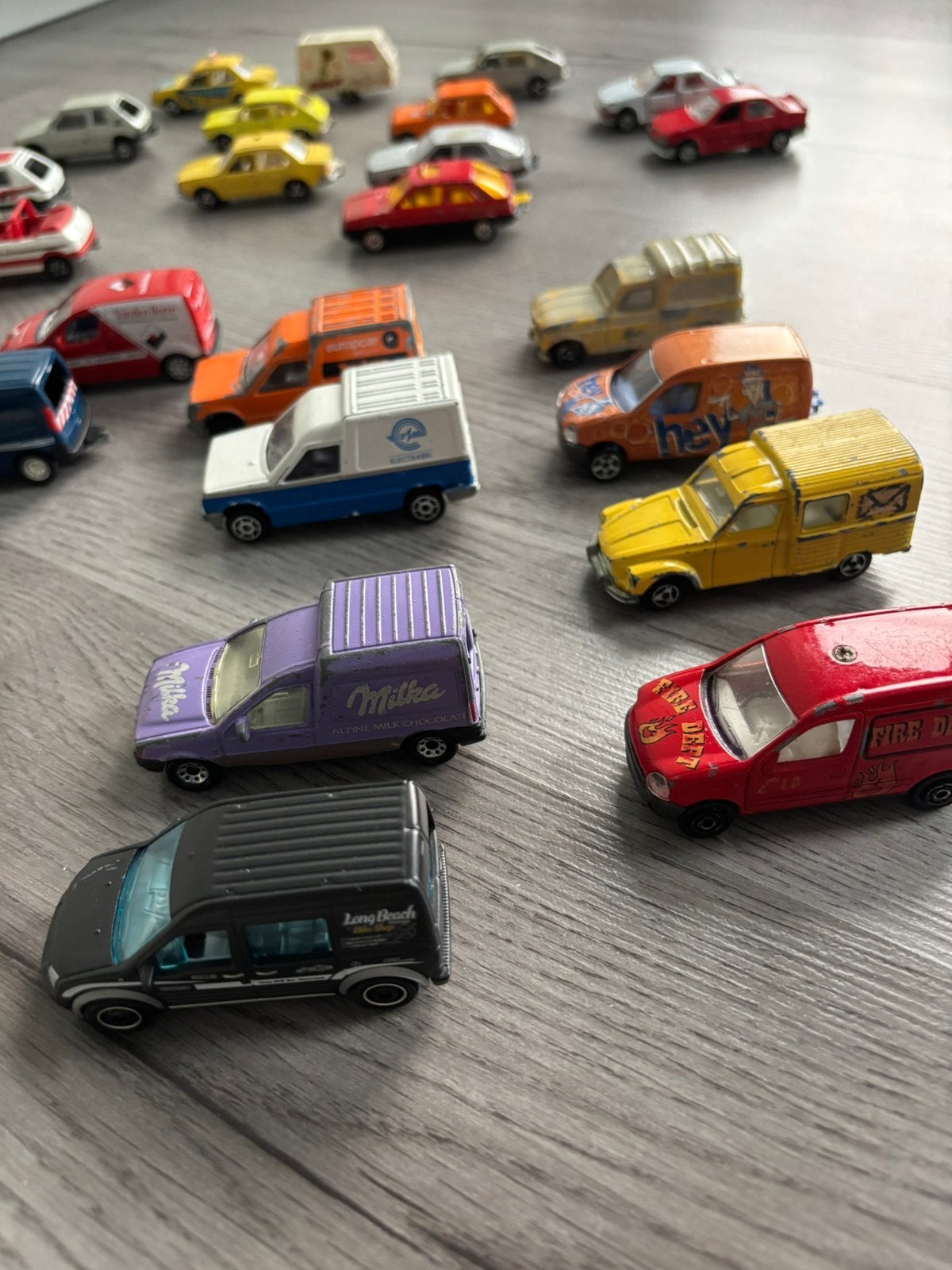 Majorette, Ophalen, Gebruikt