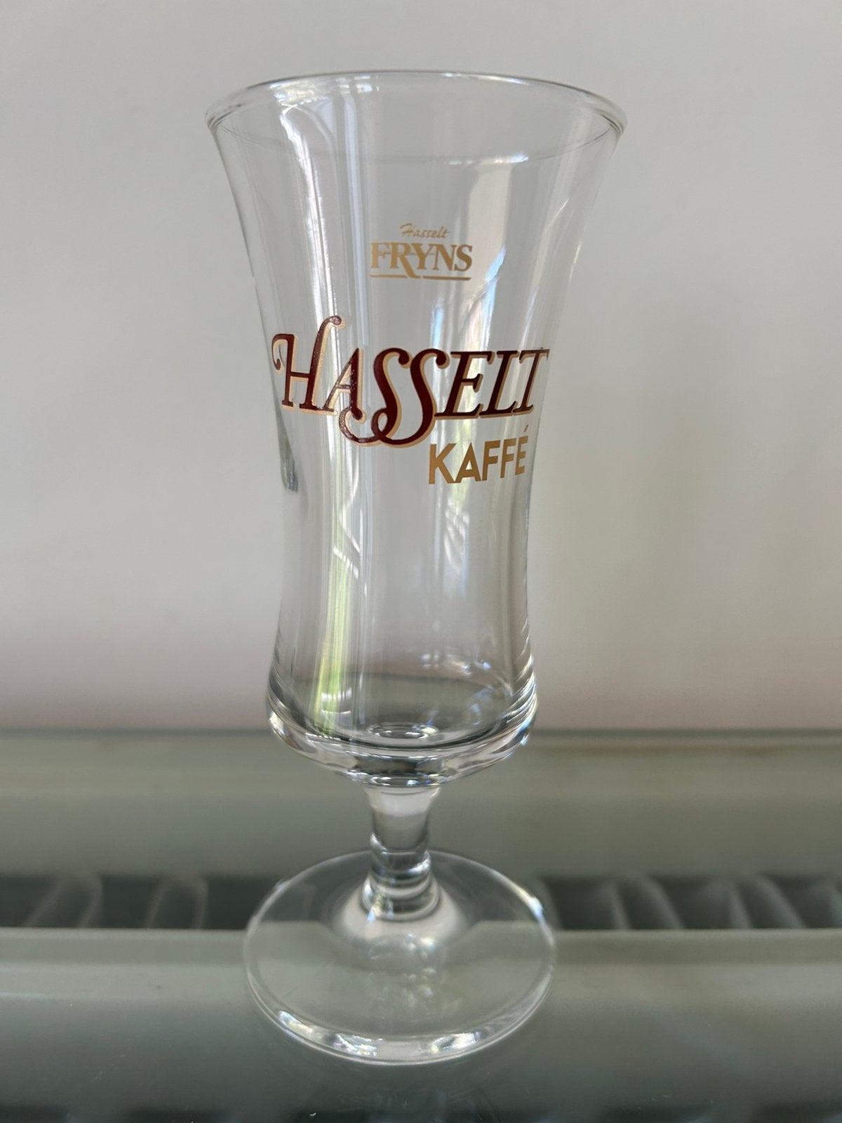 Hasselt Kaffé Fryns, verres à 5€ pour 10 pièces EN VENTE, Enlèvement, Comme neuf