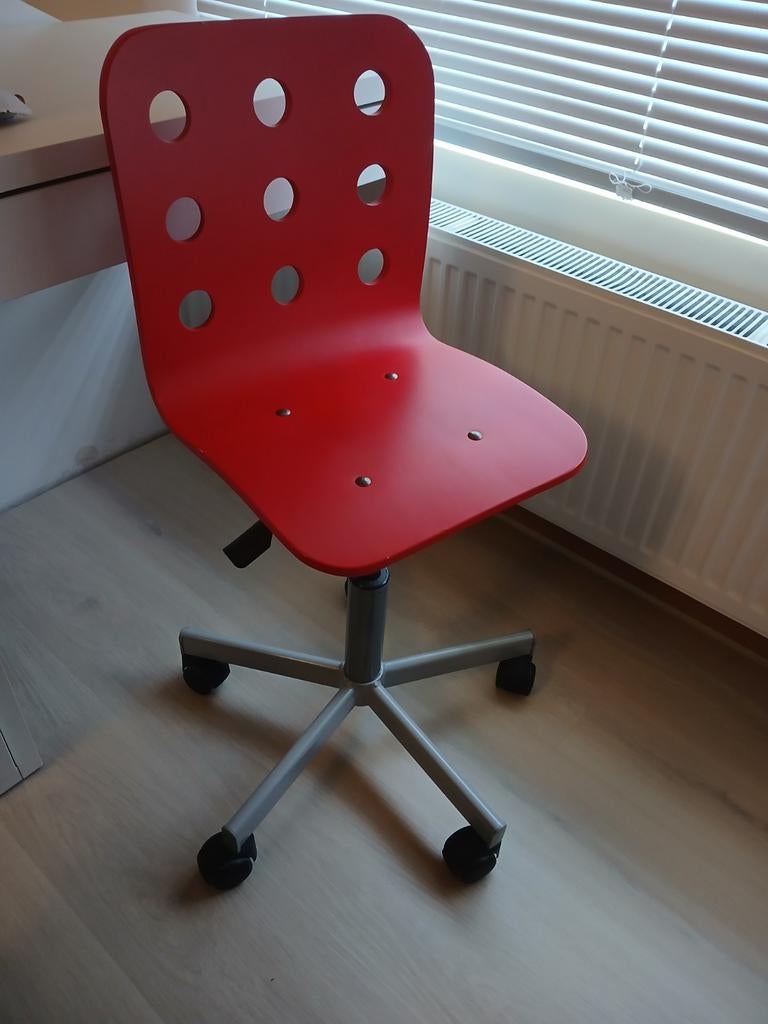 Chaise bureau ikea enfant, Maison & Meubles, Chaises de bureau, Enlèvement, Rouge, Chaise de bureau