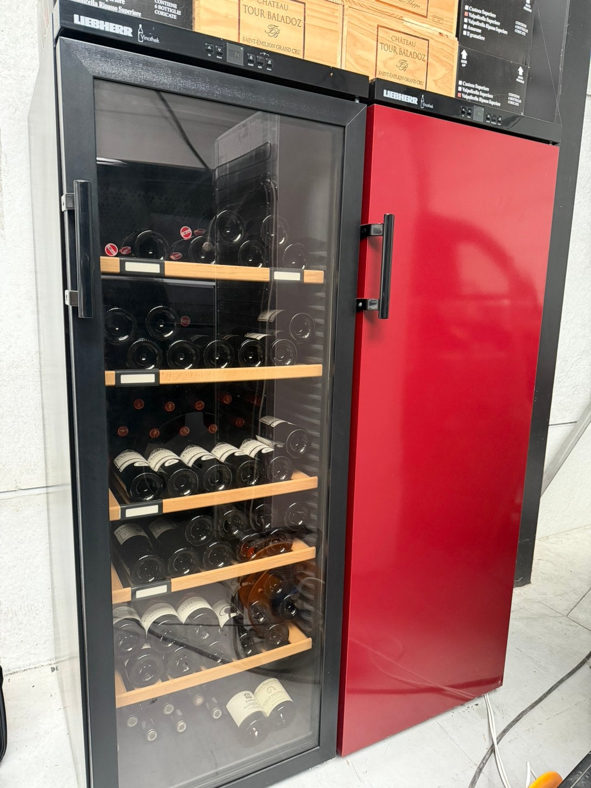 Liebherr vinothek, Elektronische apparatuur, Ophalen, Zo goed als nieuw