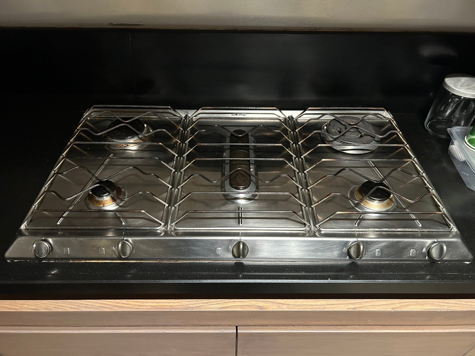 Smeg gasvuur 90 cm breed, Elektronische apparatuur, Kookplaten, Ophalen, Gebruikt