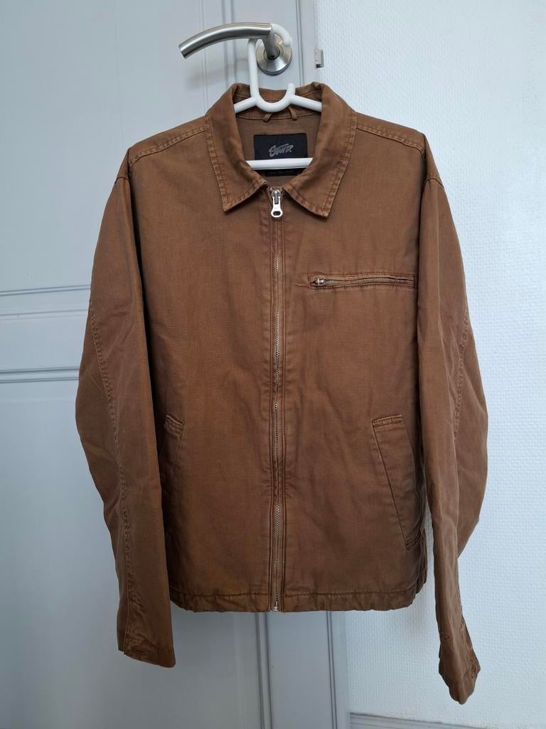 Lichtgewicht herenjas, Zo goed als nieuw, Maat 52/54 (L), Bruin, Pull&Bear