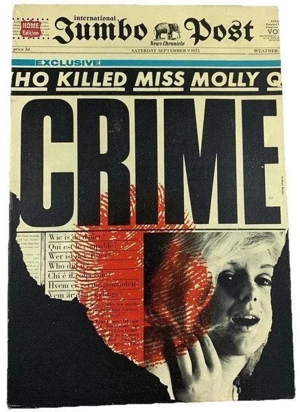 Crime Who Killed Miss Molly Jumbo, jeu de société, jeu de so, Hobby & Loisirs créatifs, Jeux de société | Jeux de plateau, 1 ou 2 joueurs